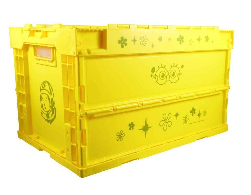 Lot #15003 – SpongeBob x Billionaire Boys Club BBC Storage Crate Container Billionaire Boys Club Billionaire Boys Club