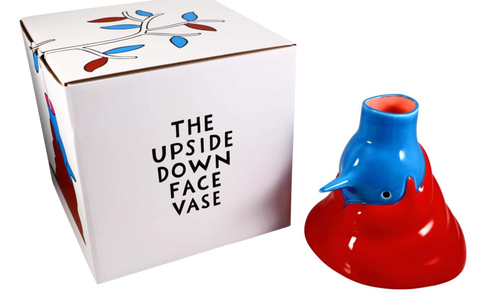 Lot #14977 – Piet Parra The Upside Down Face Vase Hair Art Toys Piet Parra