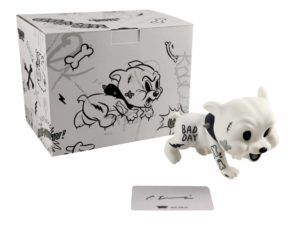 Lot #14960 – Cote Escriva Creepy Baby Dog Vinyl Figure Art Toys Cote Escriva