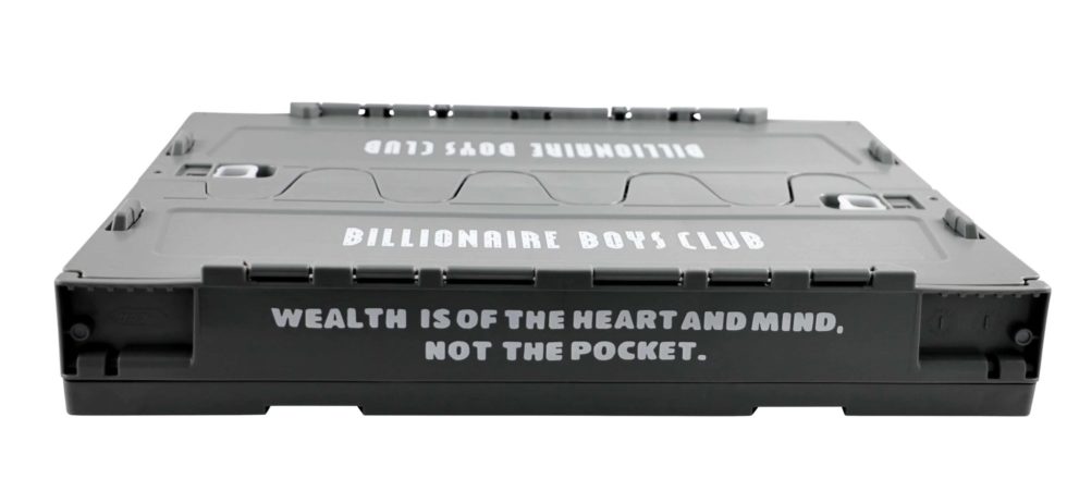 Lot #15007 – Billionaire Boys Club Crate Container Grey Billionaire Boys Club Billionaire Boys Club