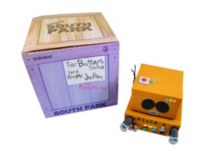 Lot #12925 – South Park Eric Cartman AWESOMO Kidrobot Vinyl Figure Art Toys Kidrobot AWESOMO
