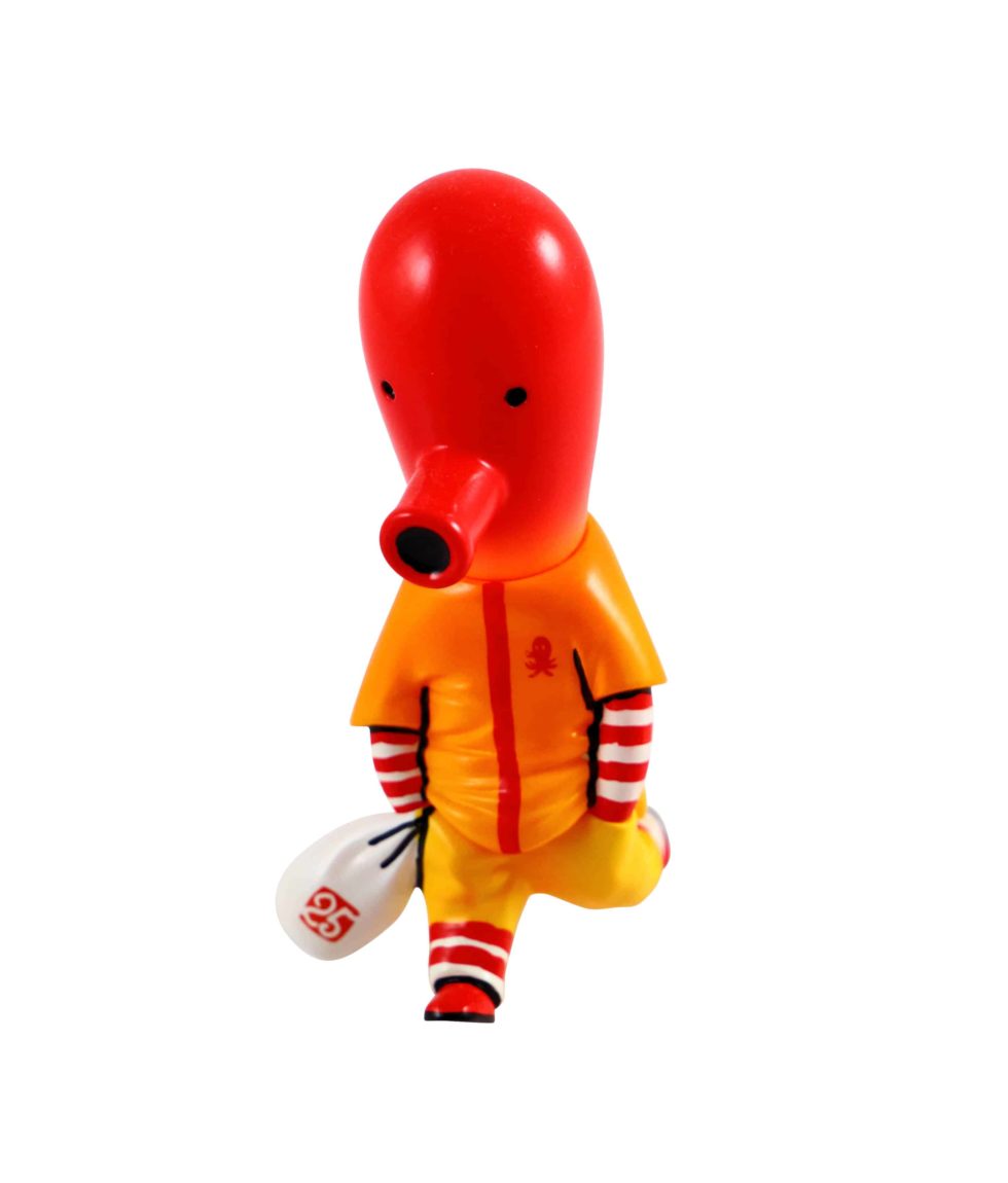 Lot #14357 – Duckhead Lim Pill Young Octopus Figure Art Toys Duckhead