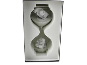 Lot #13079 – Daniel Arsham Hourglass Sculpture Limited Edition Art Toys Daniel Arsham Hourglass