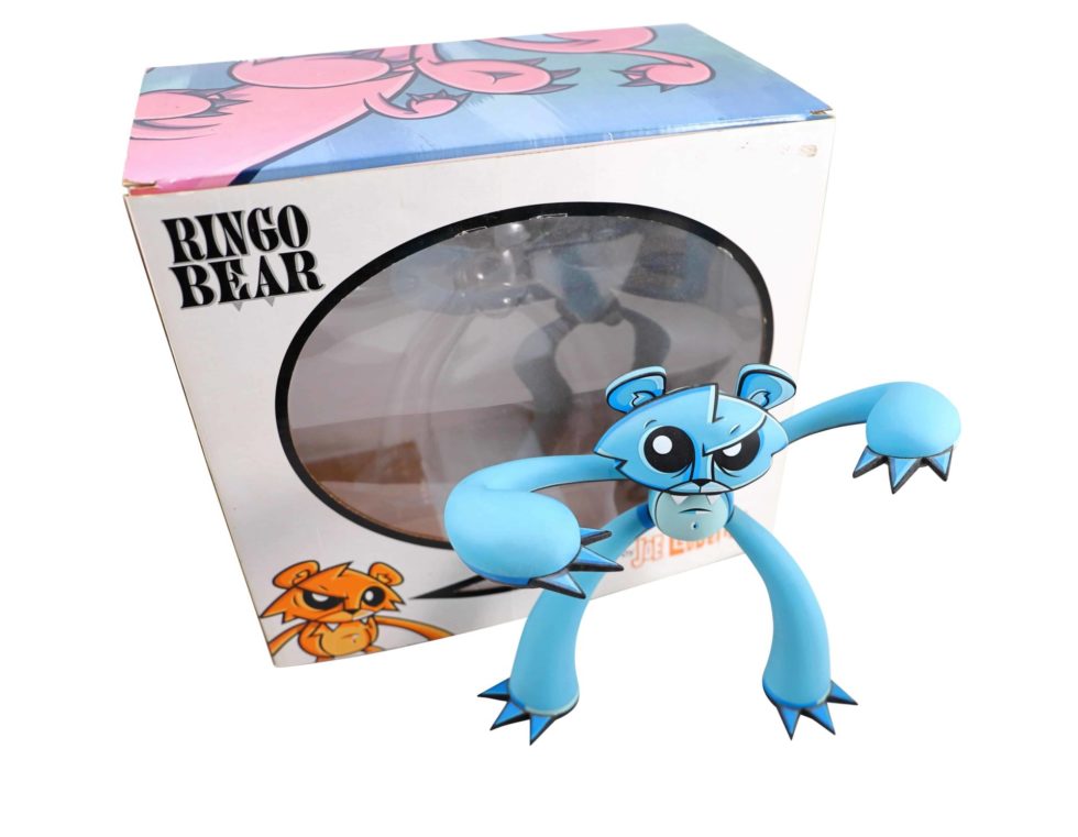 Lot #15044 – Joe Ledbetter Ringo Bear Polar Vinyl Figure Limited Edition Art Toys Joe Ledbetter