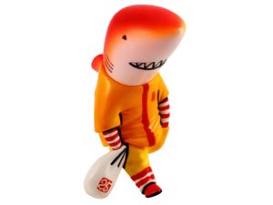 Lot #13729 – Duckhead Lim Pill Young Shark Figure Art Toys Duckhead