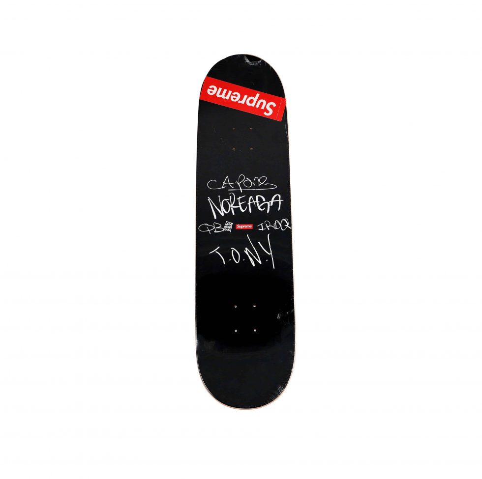Lot #14529 – Supreme Capone N Noreaga War Report Skateboard Deck Skateboard Decks [tag]