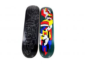 Lot #13931 – Delta x Supreme Logo Skateboard Decks Skateboard Decks Delta