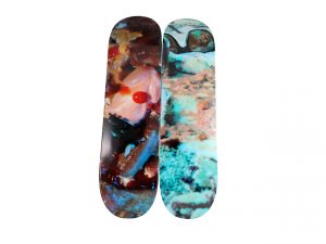 Lot #13922 – Cindy Sherman x Supreme Skateboard Deck Set of 2 Cindy Sherman [tag]