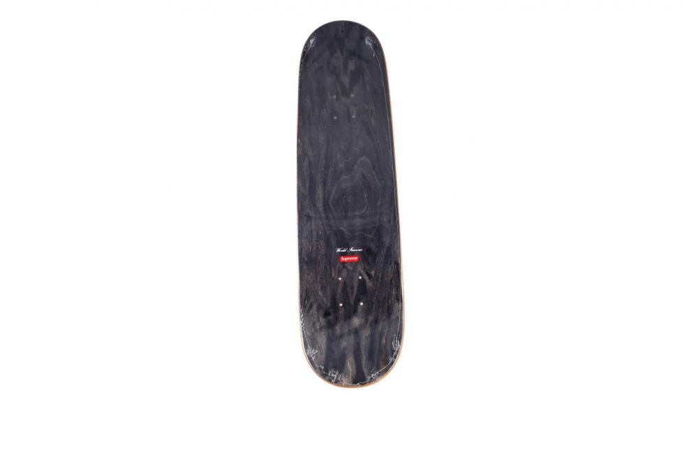Lot #15144 – Supreme Eat Me Skateboard Skate Deck White Skateboard Decks Supreme