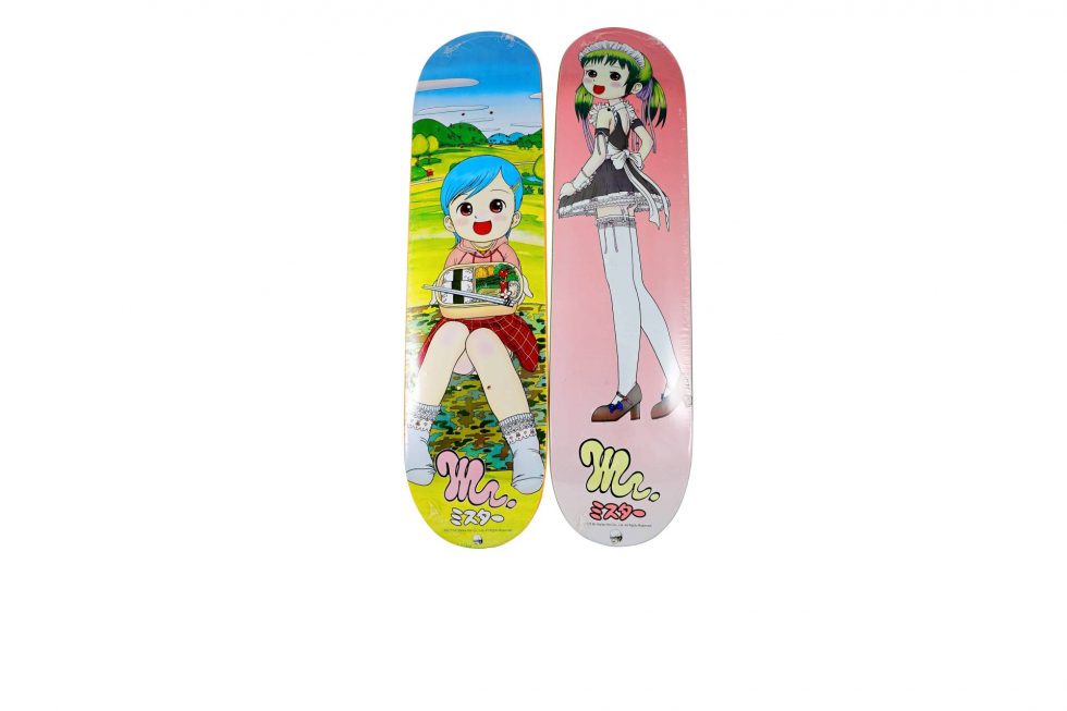 Mr X Supreme Skateboard Skate Decks- Baer & Bosch Toy Auction