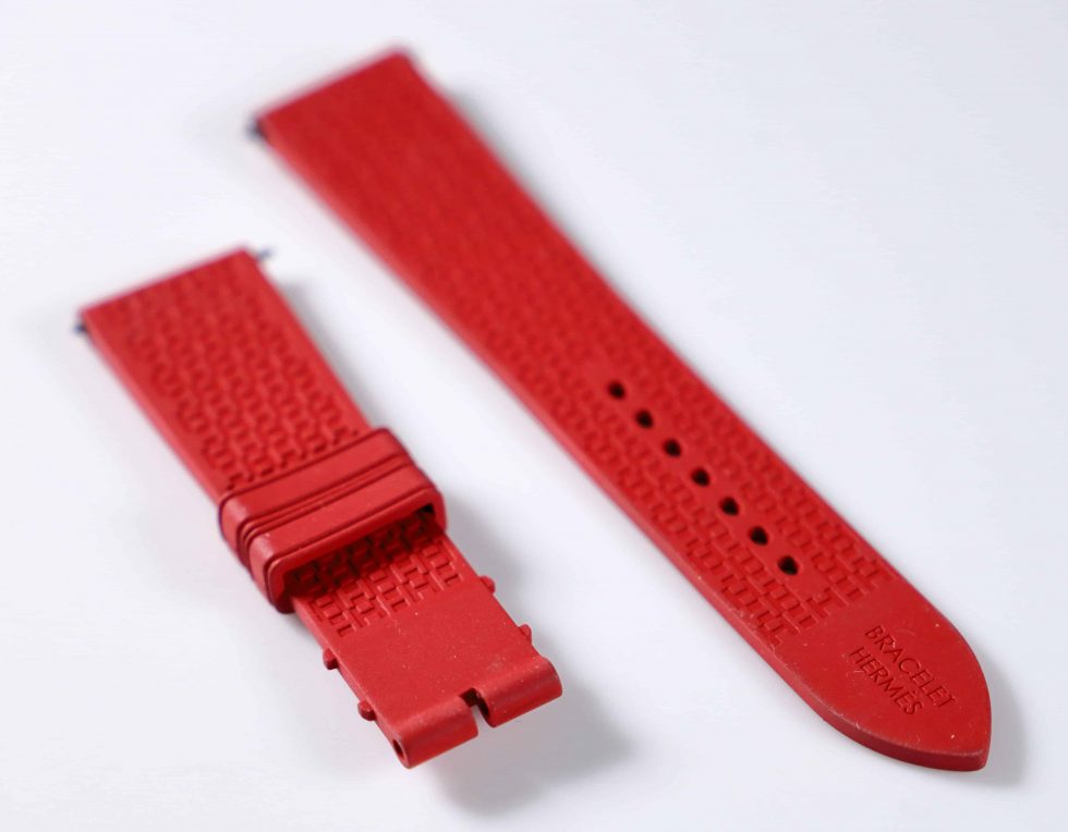 Hermes Rubber Strap With Hermes Deployant Buckle – Baer & Bosch Watch Auction