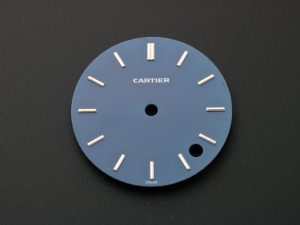 Lot #HB12-37 – Cartier 35MM Pasha C Blue Dial Watch Part Cartier Cartier Pasha C 35mm Dial