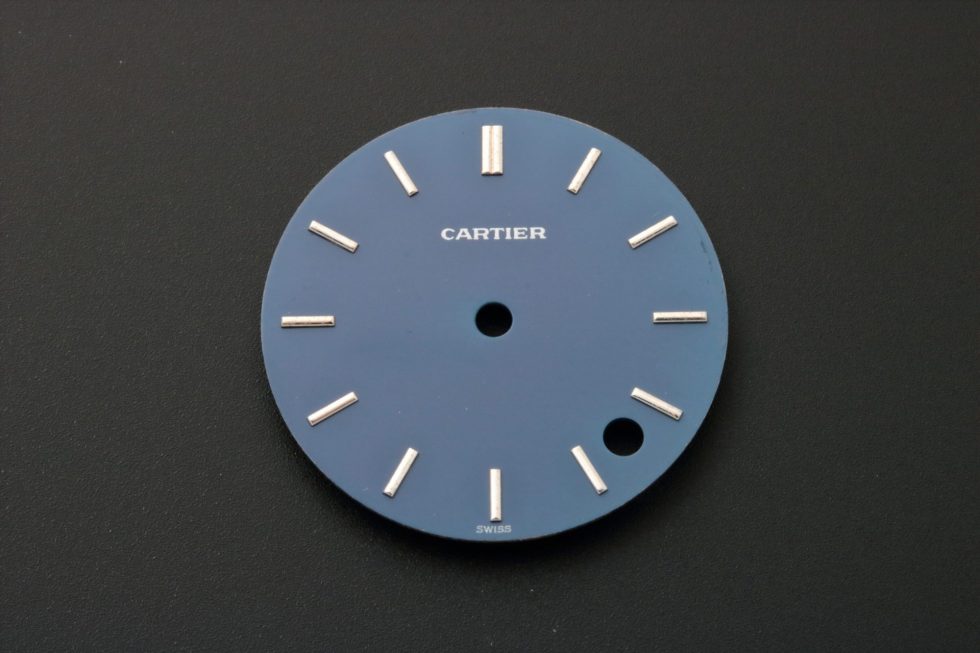 Lot #HB12-37 – Cartier 35MM Pasha C Blue Dial Watch Part Cartier Cartier Pasha C 35mm Dial