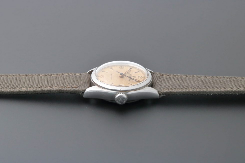 6615 Rolex 6066 Oysterdate Precision Red Date Wheel Watch Baer & Bosch Watch Auction1