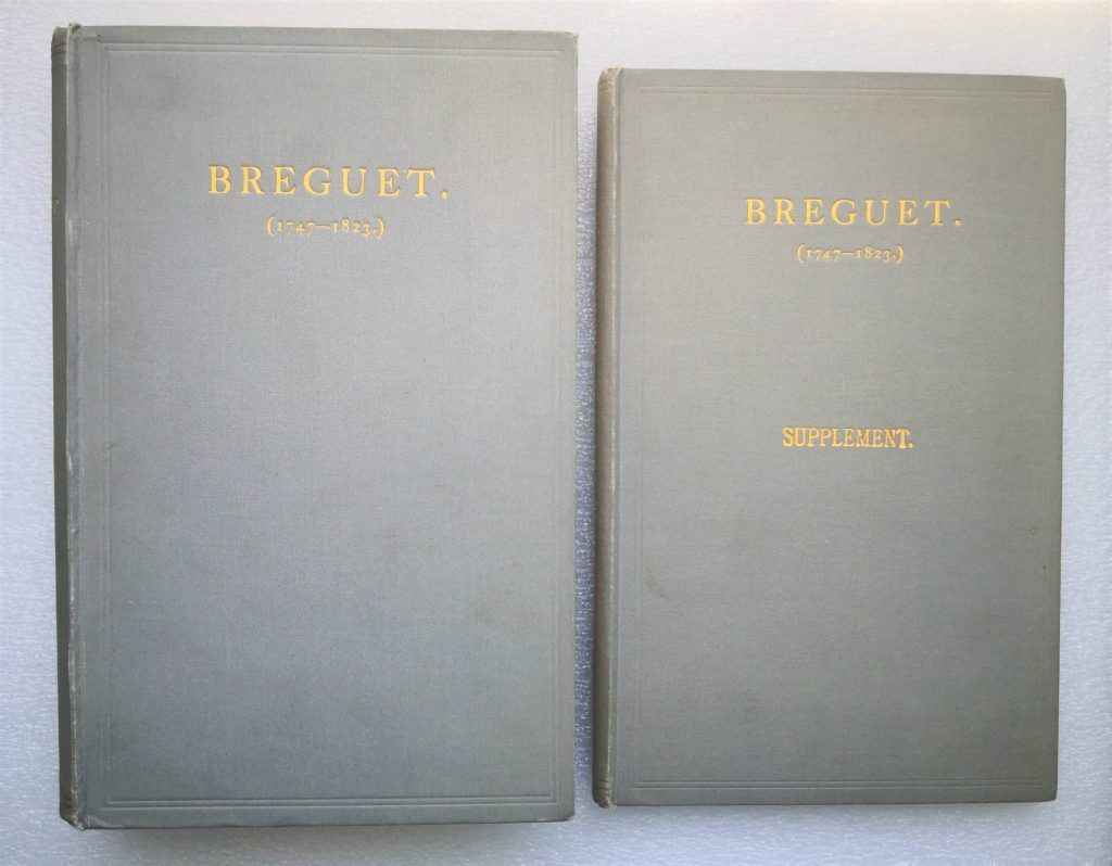 Breguet 1747 1823 Book Supplement Set By Salomons Rare Baer