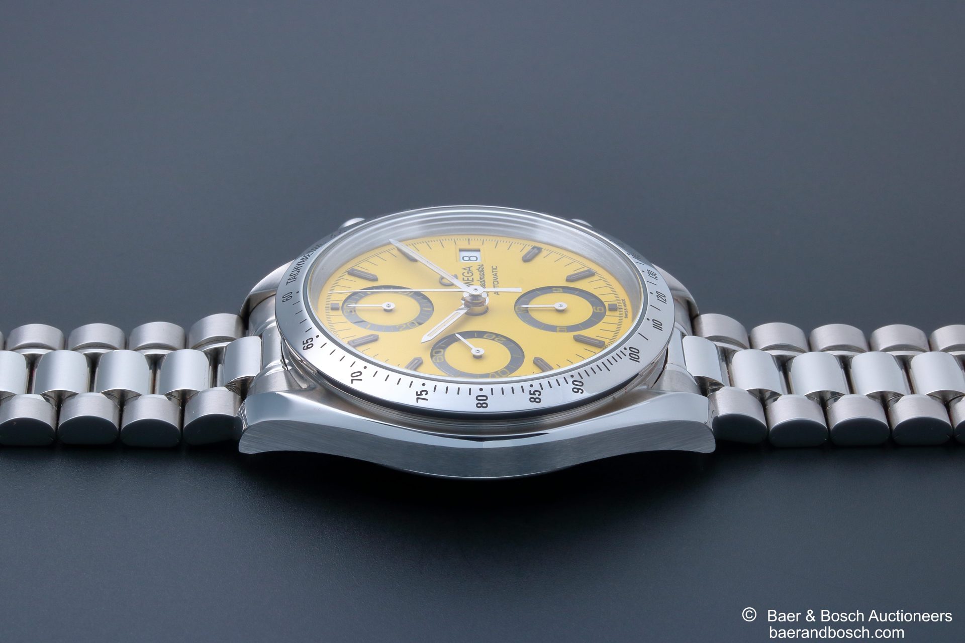 Omega Speedmaster Yellow Dial Watch 3511.12 - Baer & Bosch Collecting Times
