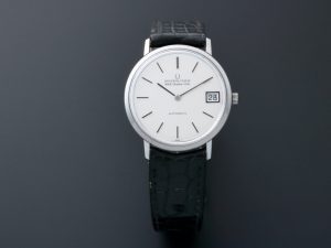 Lot #8929 – Universal Geneve White Shadow Date Vintage NOS Watch Rare Universal Geneve Universal Geneve