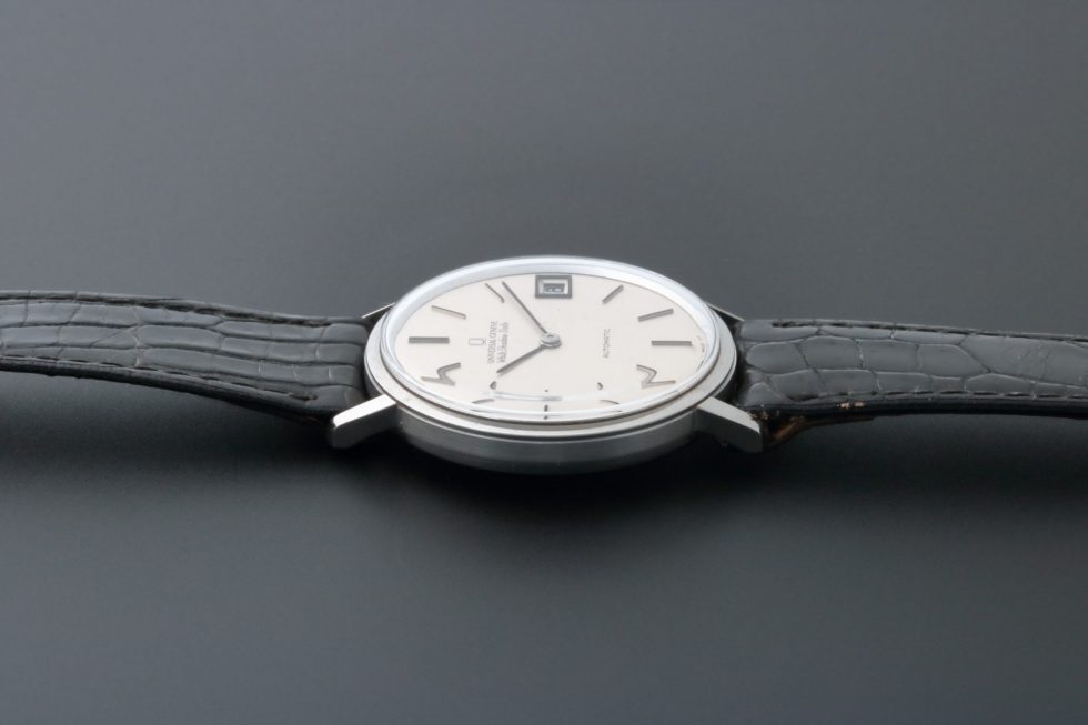 6661 Universal Geneve White Shadow Date Vintage Nos Watch Baer & Bosch Watch Auctions3