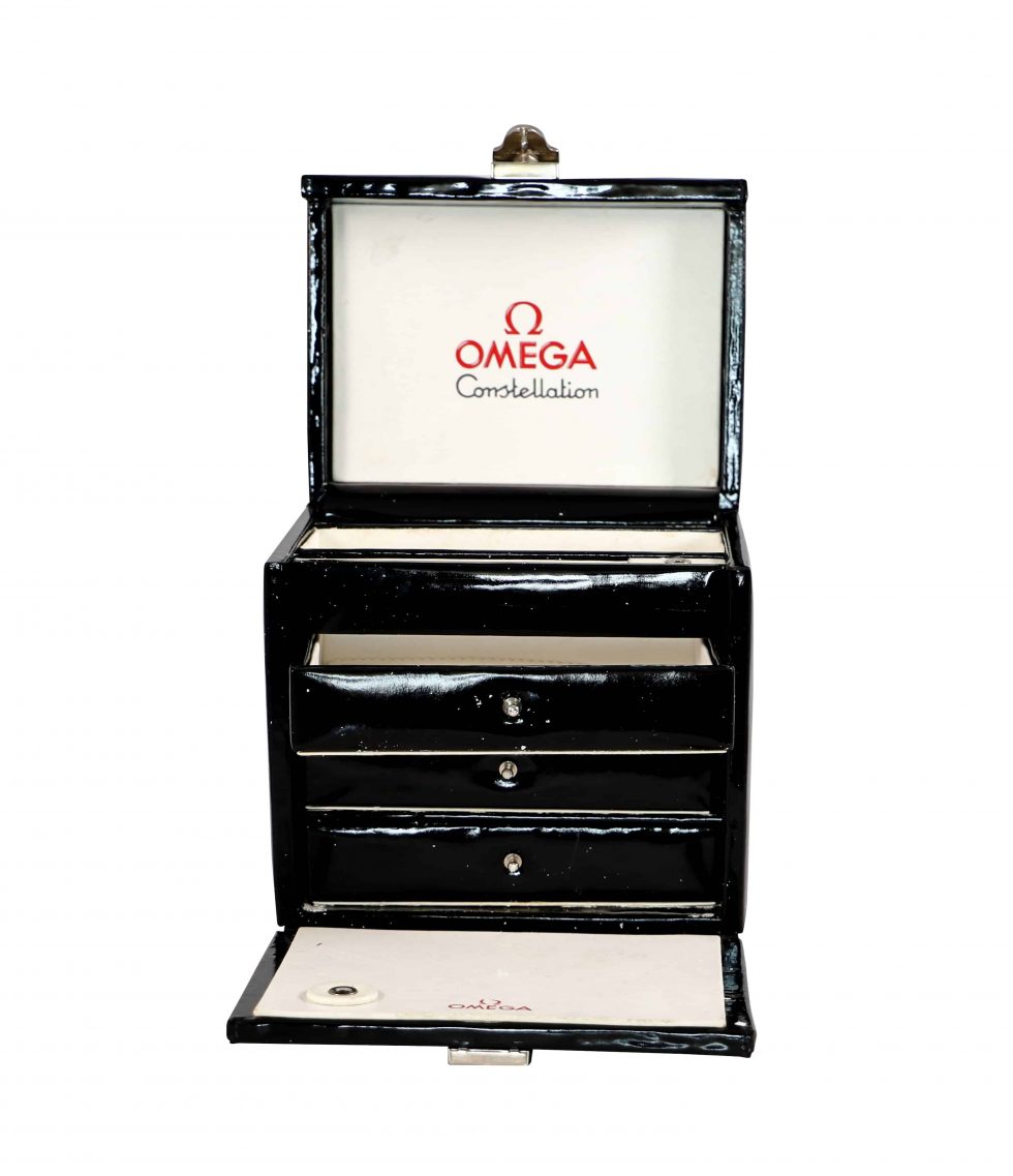 6703 Omega Vintage Watch Box With Trays1