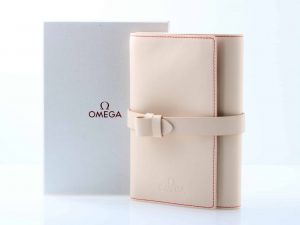 Lot #14709 – Omega Leather Watch Roll with Box Rarities Omega