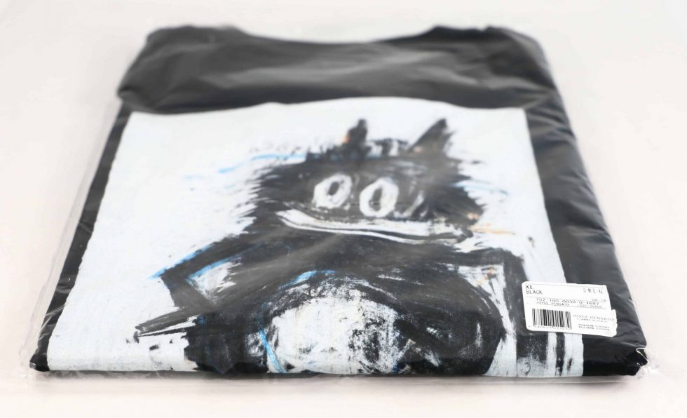 Lot #15060 – Joyce Pensato Felix T-Shirt XL Black Joyce Pensato Joyce Pensato