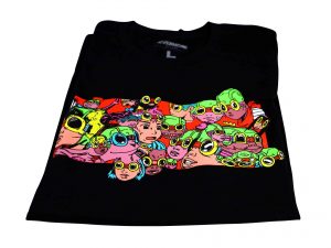 Lot #13054 – Hebru Brantley Nevermore Banner T-Shirt Size L Clothes & Shoes [tag]