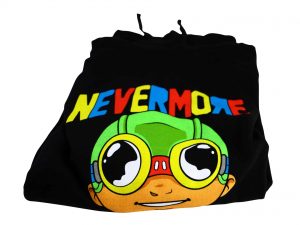 Lot #12456 – Hebru Brantley Nevermore Flyboy Icon Arch Hoodie XXL Apparel Hebru Brantley