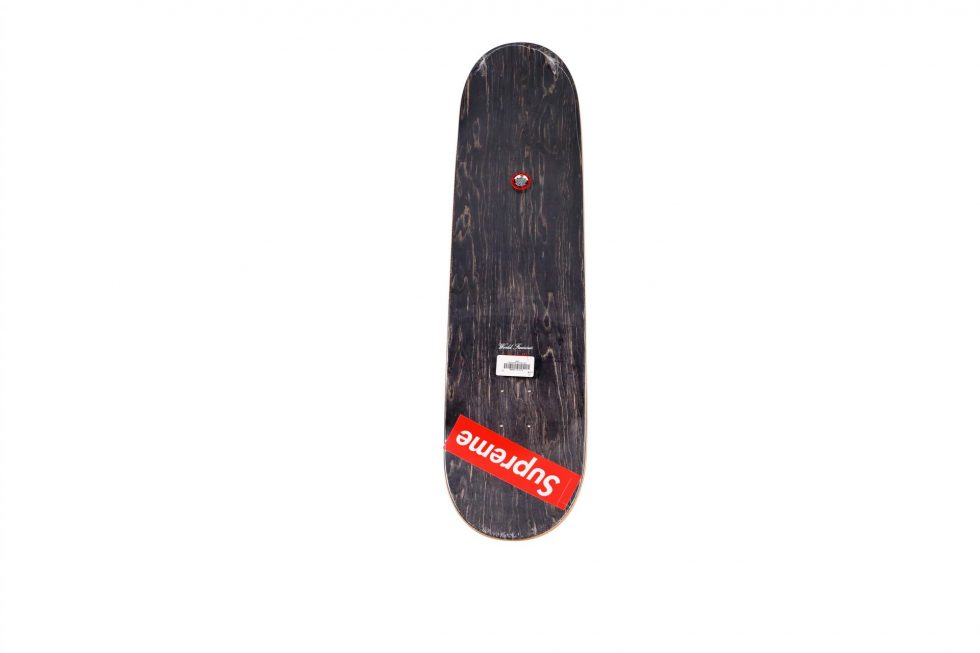 Lot #14518 – Supreme Hellraiser Skateboard Skate Deck Skateboard Decks Supreme
