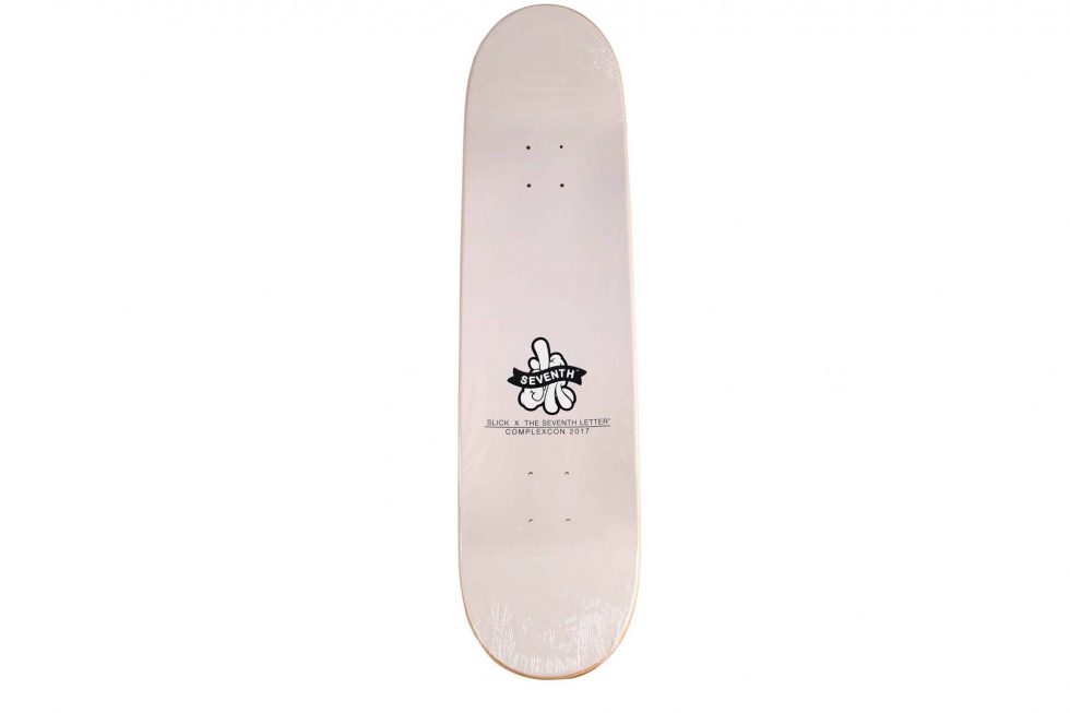 Lot #14556 – OG Slick x ComplexCon Skateboard Skate Deck Skateboard Decks [tag]