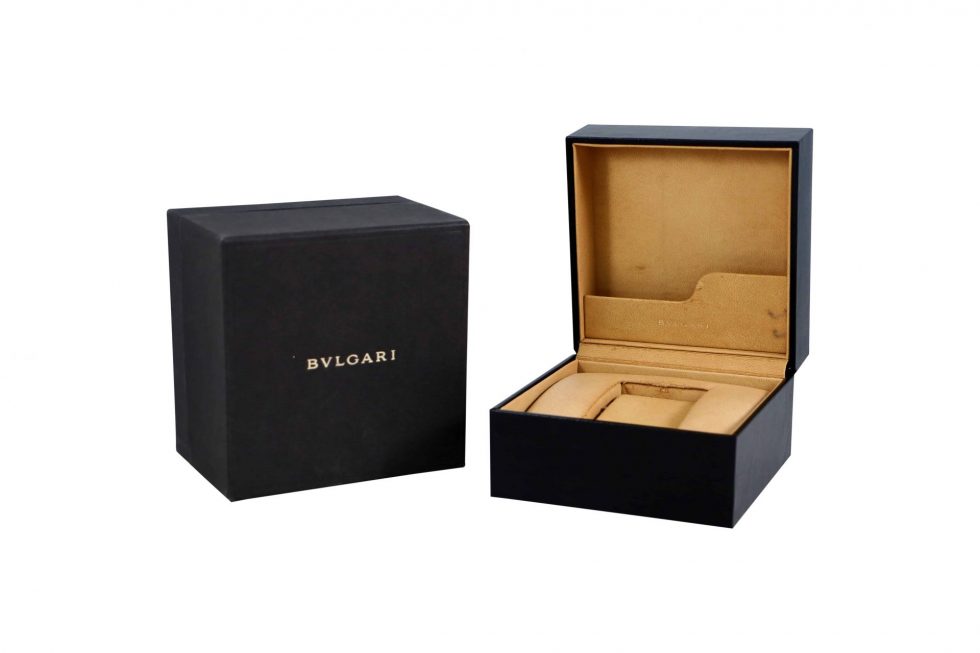 Lot #13363 – Bvlgari Watch Box With Outer Box Watch Parts & Boxes [tag]