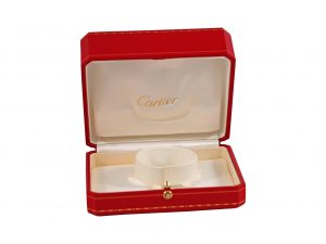Lot #13364 – Cartier Cuff Watch Box Vintage Cartier [tag]