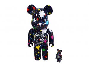 Lot #13703 – Billionaire Boys Club Starfield Bearbrick 400% and 100 % Set x Medicom Toy Art Toys [tag]