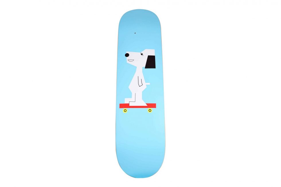 Lot #14561 – Nina Chanel Abney x Peanuts Skateboard Skate Deck Nina Chanel Abney Nina Chanel Abney