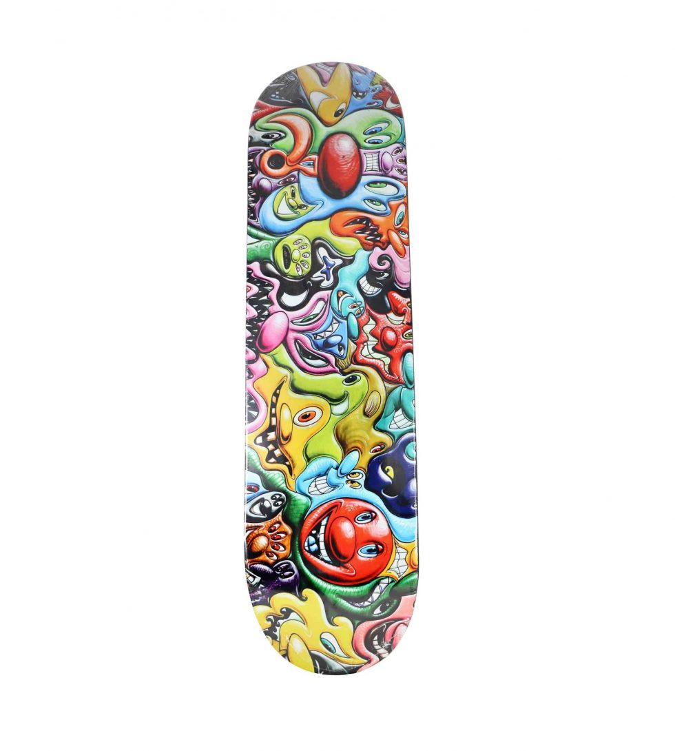 Kenny Scharf X Make Skateboards Skate Deck – Baer & Bosch Toy Auctions