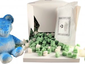 Lot #12973 – Daniel Arsham Cracked Blue Bear Sculpture Limited Edition Art Toys Daniel Arsham Cracked Bear