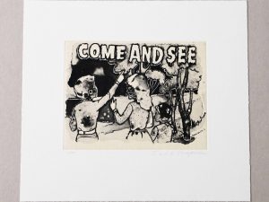 Lot #14927 – Jake & Dinos Chapman Come and See Etching Limited Edition Art Jake and Dinos Chapman