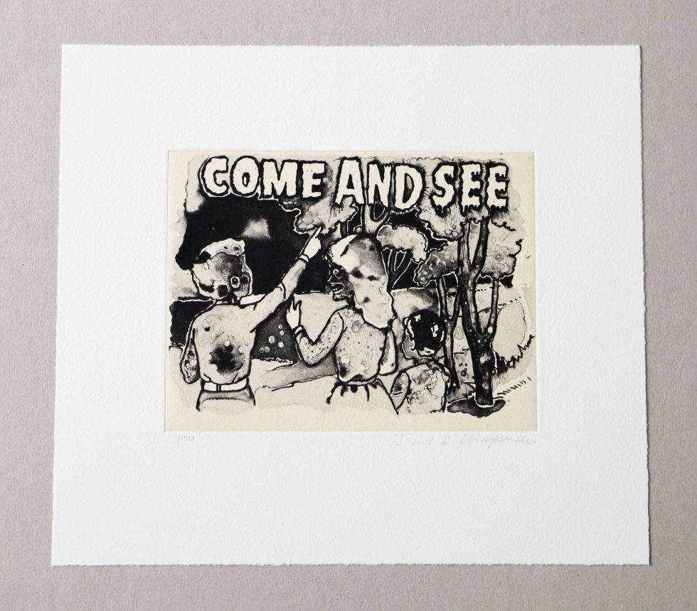 Lot #14927 – Jake & Dinos Chapman Come and See Etching Limited Edition Art Jake and Dinos Chapman