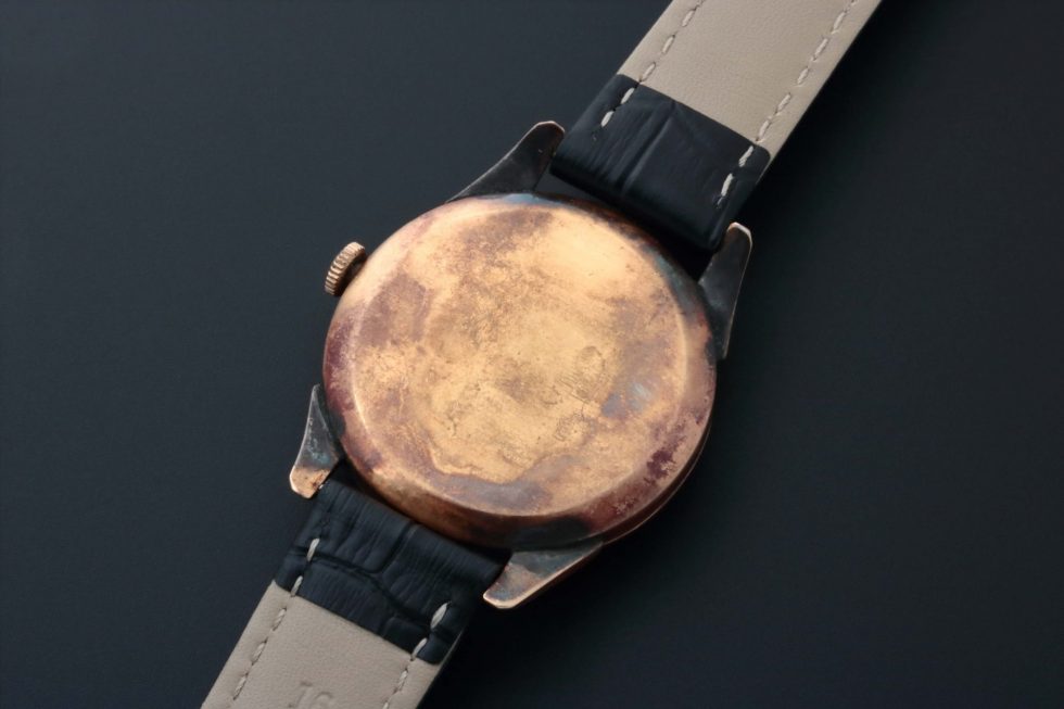 Omega 18k Gold Watch WWII Era Caliber 265T3 – Baer & Bosch Watch Auctions
