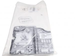 Lot #13039 – Daniel Arsham Pokemon Crystal Pokedex T-Shirt White Size XL Clothes & Shoes [tag]