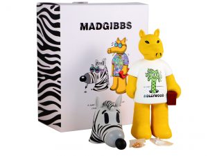 Lot #11564 – Steven Harrington x Madgibbs Quasimoto Hollywood Sculpture Art Toys