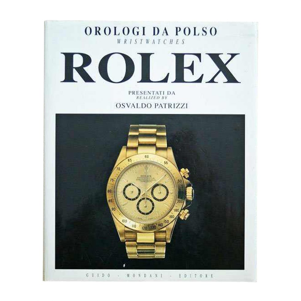 Lot #14818 – Orologi Da Polso Rolex Wrist Watches Book by Osvaldo Patrizzi Collector's Bookshelf [tag]
