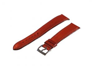 Lot #HB19-01 – Bvlgari 18MM Leather Watch Strap 14MM Tang Buckle Watch Straps [tag]