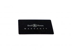 Lot #HB19-02 – Bell & Ross Watch Warranty Card Accessories [tag]