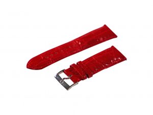 Lot #HB19-12 – Omega 20MM Tang Buckle With 22MM Generic Leather Watch Strap Watch Straps Omega