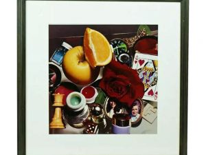 Lot #12858 – Audrey Flack Color Photograph Queen Art Art