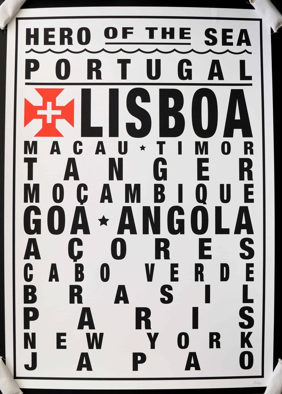 HB29-078 – Andre Saraiva Hero of the Sea Silk Print Limited Edition – Baer & Bosch Auctions