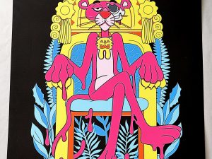 Lot #14903 – Matt Gondek The Best Revenge Pink Print Limited Edition Art Matt Gondek