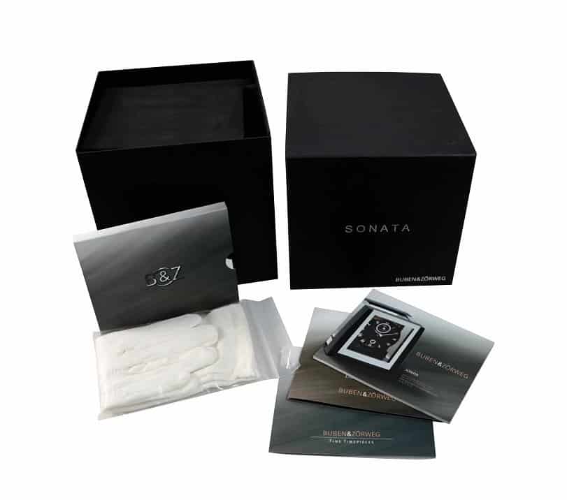 Buben & Zorweg Sonata Table Clock – Baer & Bosch Watch Auctions