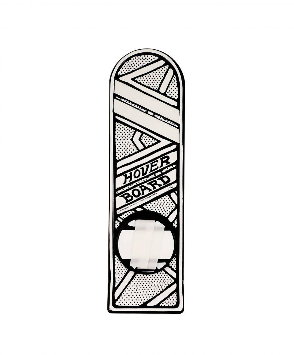 Lot #14593 – Joshua Vides Back To The Future Hoverboard Deck Sculpture Joshua Vides Joshua Vides