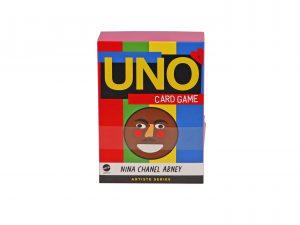 Lot #14990 – Nina Chanel Abney Uno Card Game Artiste Cards Deck Mattel Art Toys Mattel